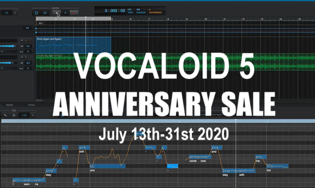 Vocaloid 5 2nd Anniversary Sale: ~15% Off For July 2020